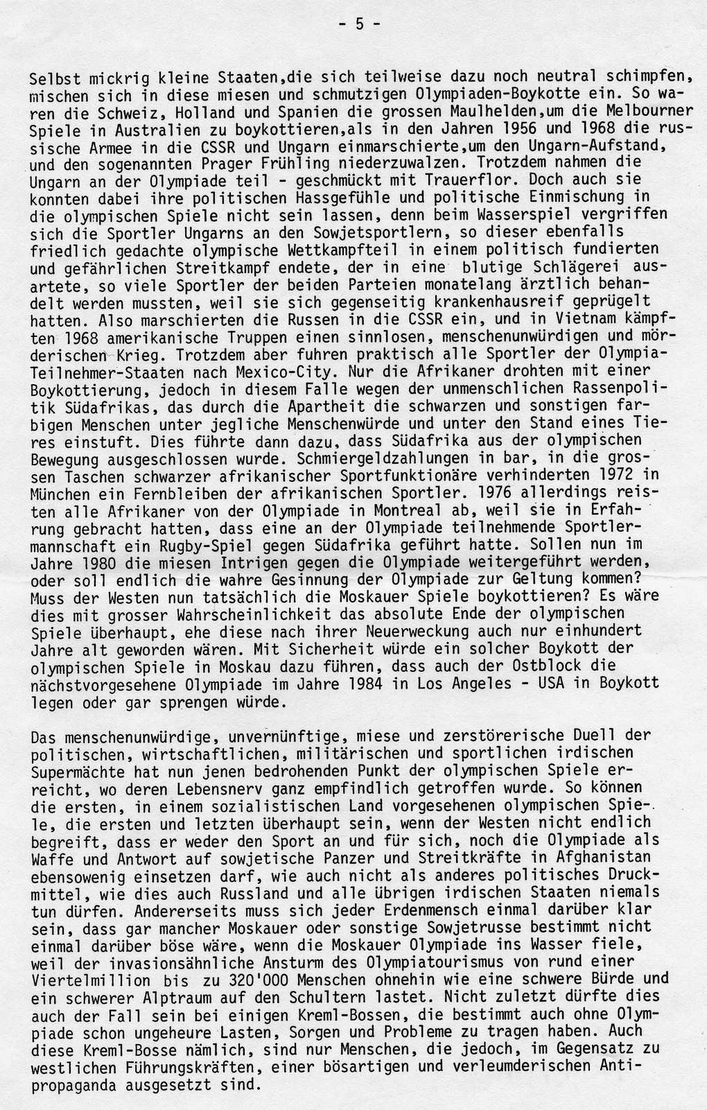 Originalbrief – Seite 5 von 7
