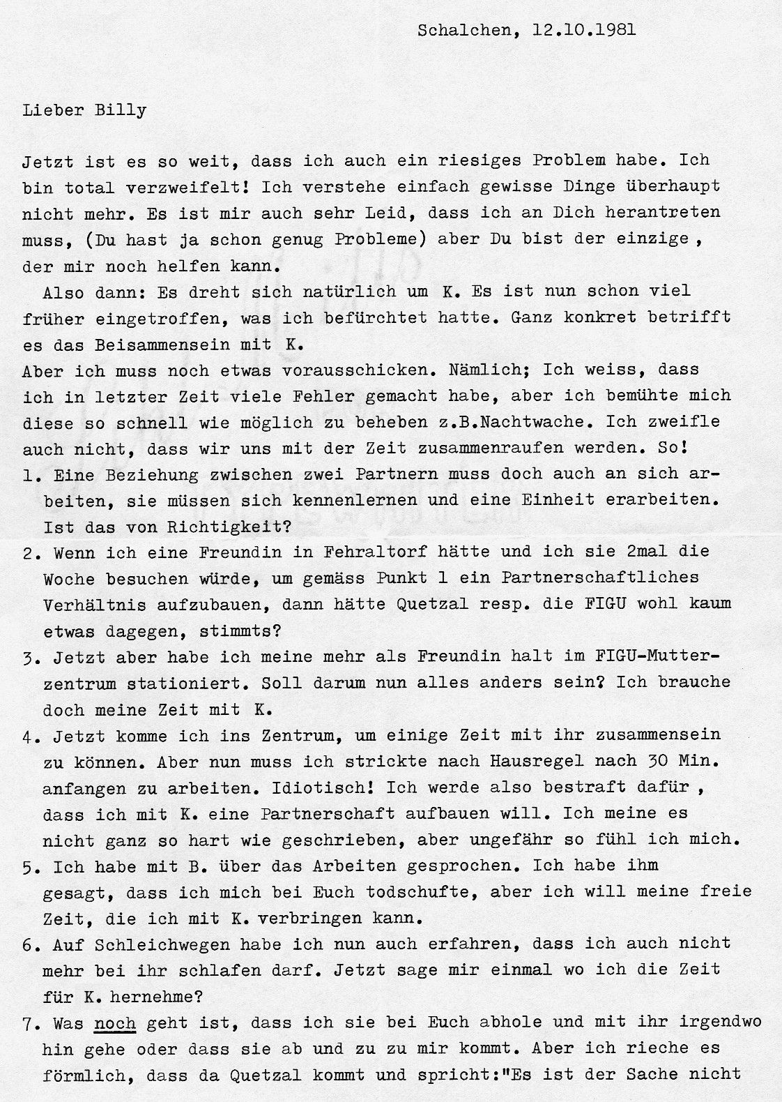 Original Letter